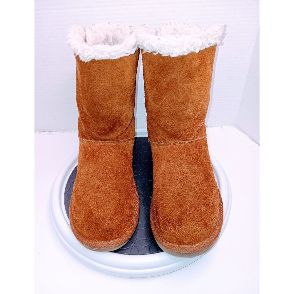 Koolaburra By UGG Womens Shearling-Lined Suede Winter Boots Size 7